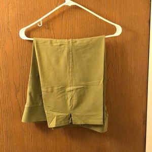 A pair of pants for a full figure Women.